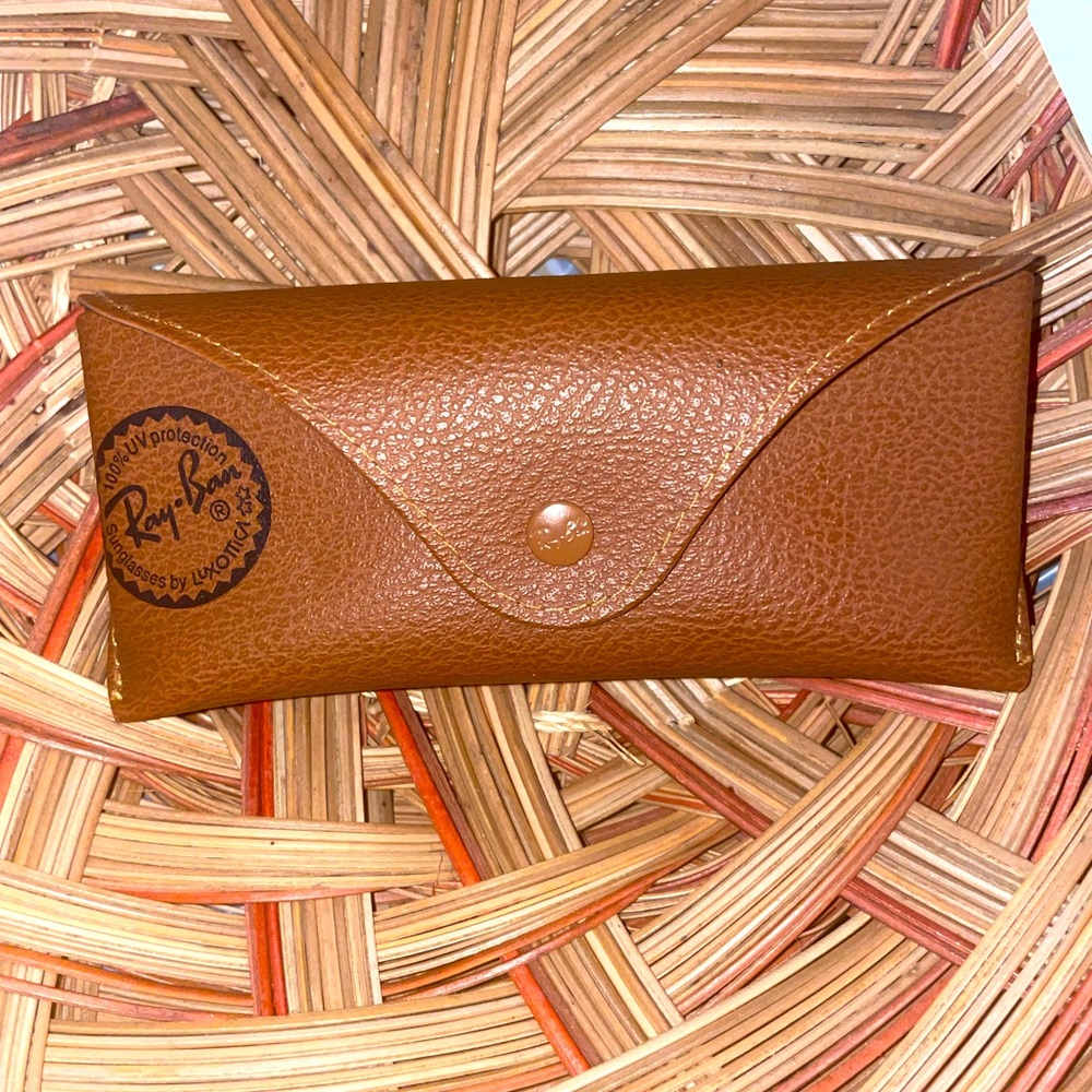 Ray-Ban Brown Leather Case